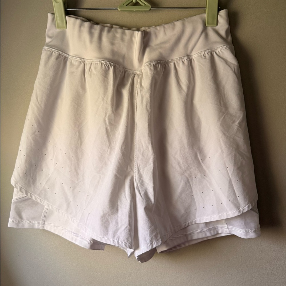 All in Motion White Athletic Shorts